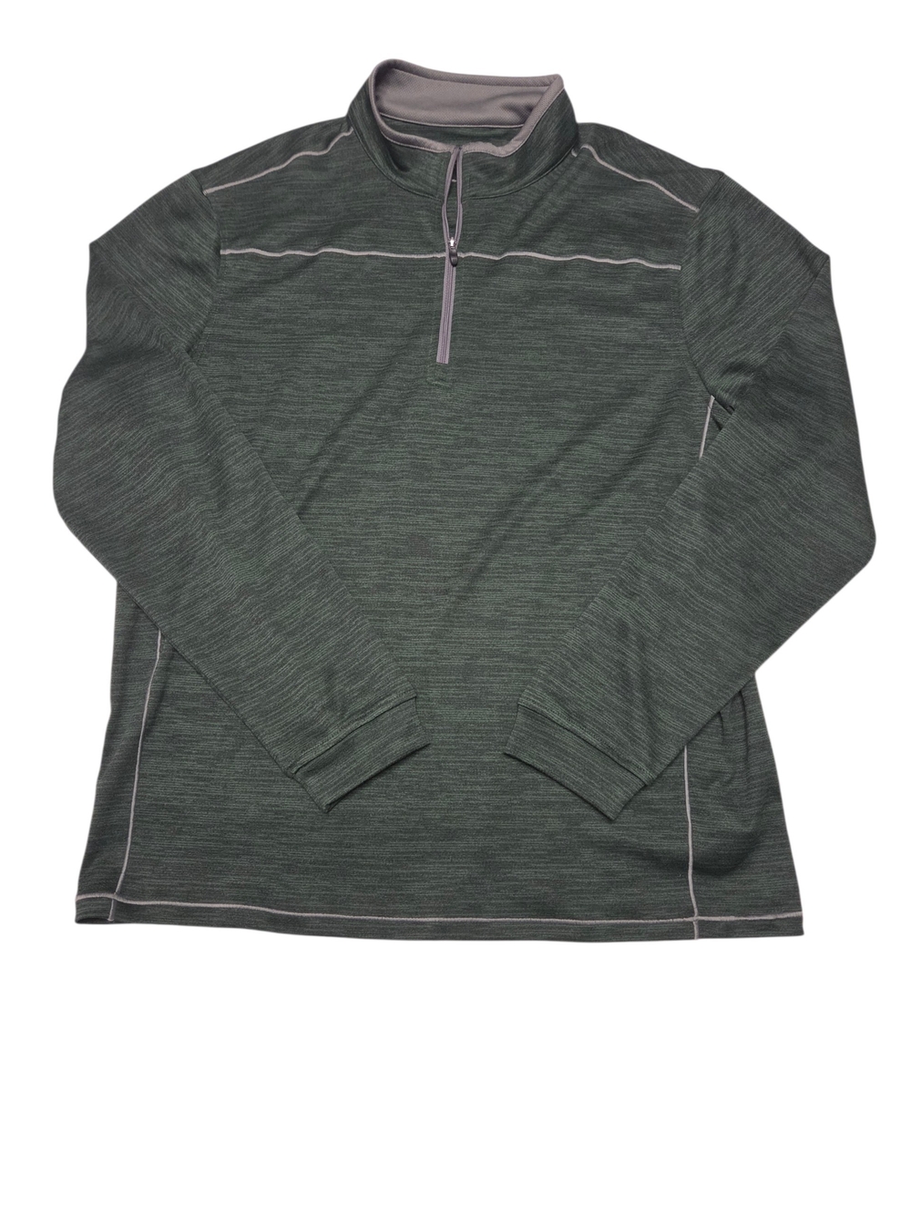 Pebble Beach Golf Performance 1/4 Zip Pullover Dry-Luxe Green Large